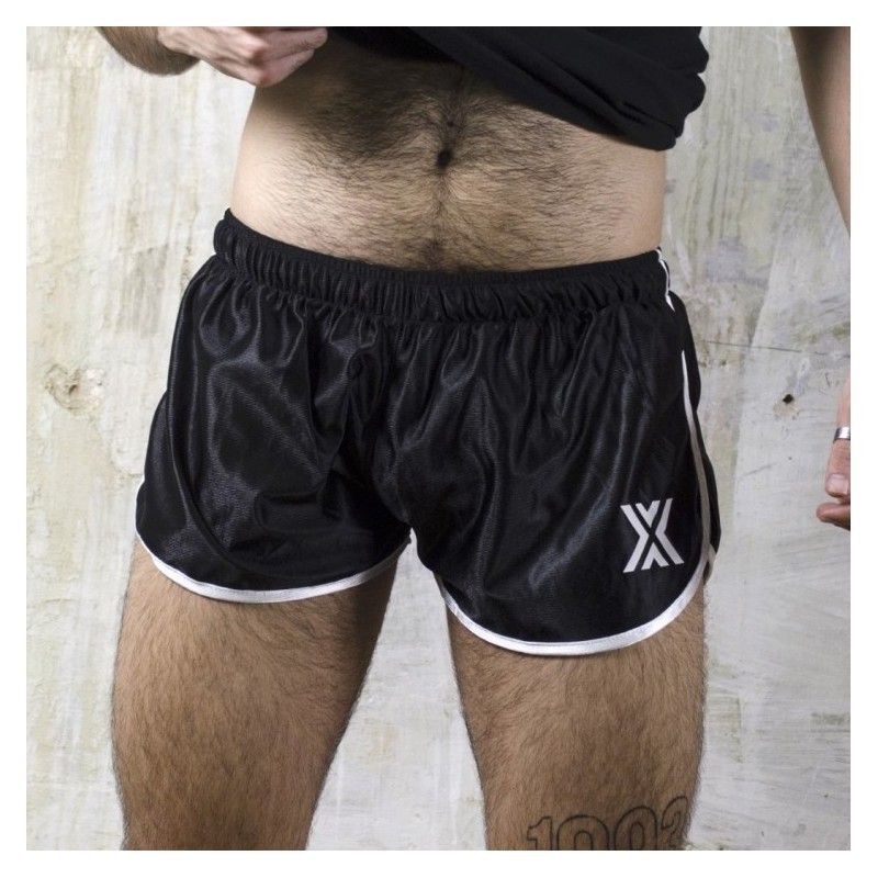 Boxer Miniboxer 70s Short black/white