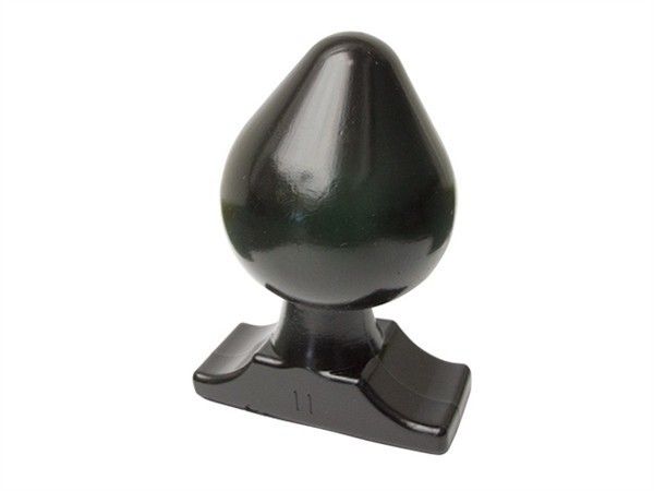 All Black Gijs Butt Plug 11cm