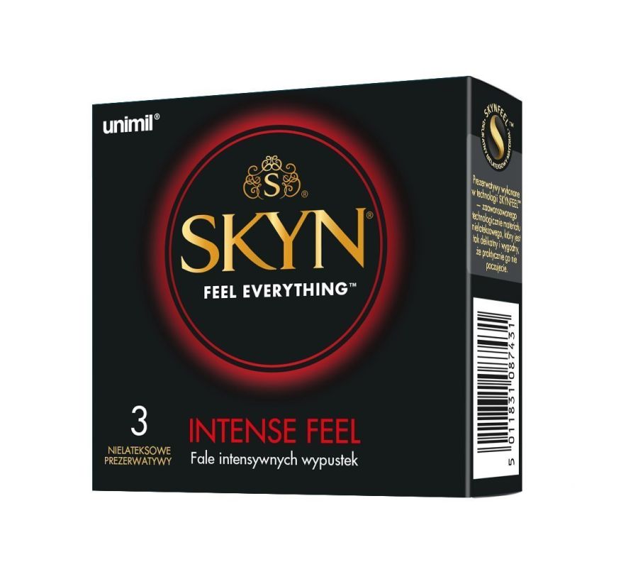 UNIMIL SKYN Intense Feel 3 szt